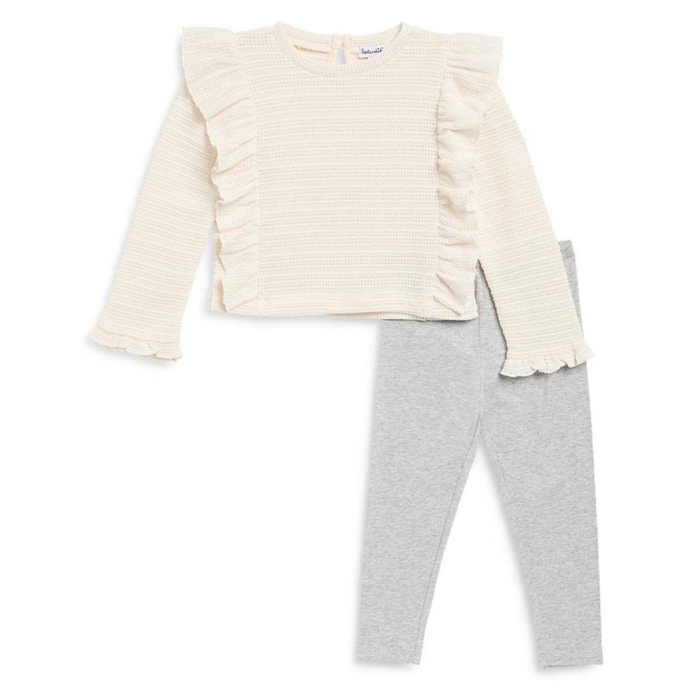 New - Toddler Girl Sardina Knit Long Sleeve Set